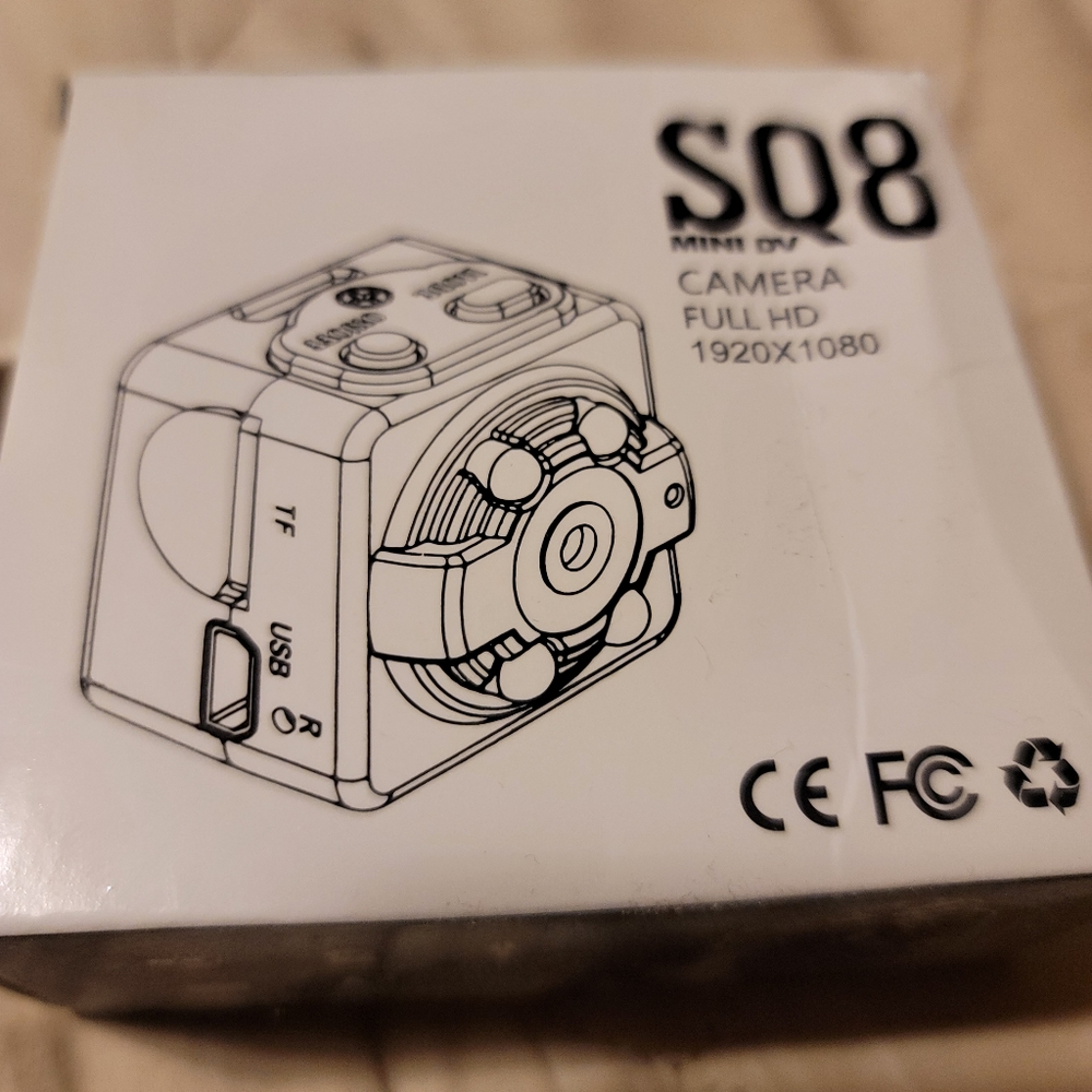 2  small surveillance cameras